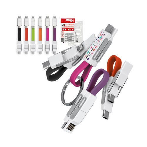 CABLE DE CHARGE RAPIDE (20 W) ET TRANSFERT DE DONNEES 6 EN 1 CABLE DE CHARGE RAPIDE (20 W) ET TRANSFERT DE DONNEES 6 EN 1