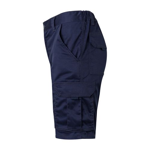 VL HEBE. Bermuda stretch, multipoches (240g/m²), en coton (46%), EME (38%) et polyester (16%)