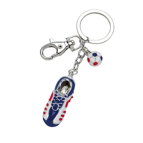 KEY CHAIN FOOTBALL SHOE blue/white/red KEY CHAIN FOOTBALL SHOE blue/white/red