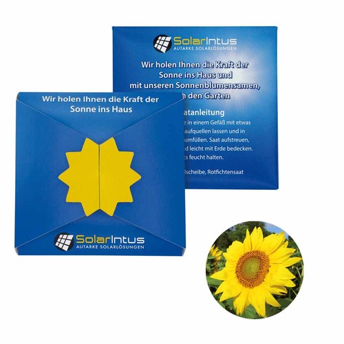 Closure – Star Seed Card - Sunflower