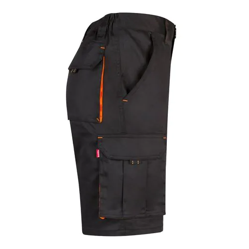 VL HEMERA. Bermuda bicolore elasticizzati con diverse tasche (240g/m²), in cotone (46%), EME (38%) e poliestere (16%) VL HEMERA. Bermuda bicolore elasticizzati con diverse tasche (240g/m²), in cotone (46%), EME (38%) e poliestere (16%)