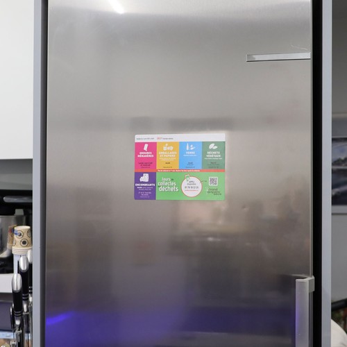 DOUBLE-SIDED PRINT MAGNET 19.5X14CM CUSTOMIZABLE