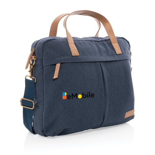 Impact AWARE™ 16 oz. recycled canvas laptop bag Impact AWARE™ 16 oz. recycled canvas laptop bag