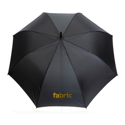 27" Impact AWARE™ RPET 190T auto open bamboe paraplu 27" Impact AWARE™ RPET 190T auto open bamboe paraplu