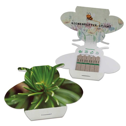 Bâtonnets de graines - abeille - Epicéa Bâtonnets de graines - abeille - Epicéa