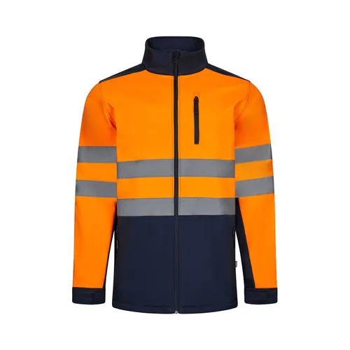 VL HESTIA LARGE. Two-tone soft shell jacket (280g/m²), with fleece lining and TPU membrane, in polyester (96%) and elastane (4%) VL HESTIA LARGE. Two-tone soft shell jacket (280g/m²), with fleece lining and TPU membrane, in polyester (96%) and elastane (4%)