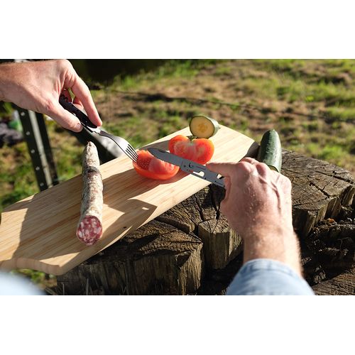 Cutlery set 'Papagayo', with neoprene pouch Cutlery set 'Papagayo', with neoprene pouch