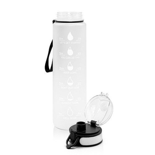 Bouteille de motivation 1000 ml | Bennie Bouteille de motivation 1000 ml | Bennie