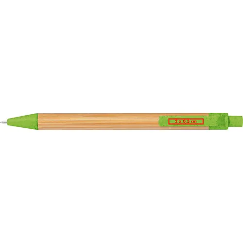 Wheatstraw and bamboo ballpen Halle Wheatstraw and bamboo ballpen Halle