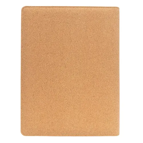 Deluxe kurken A4 portfolio met pen