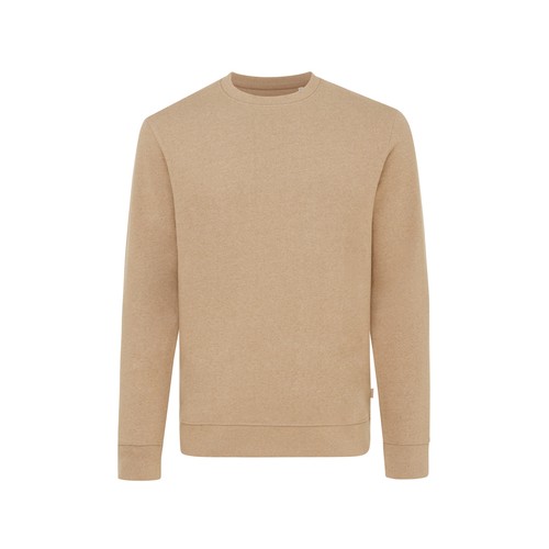 IQONIQ Denali ungefärbt. Rundhals-Sweater aus recycelter BW