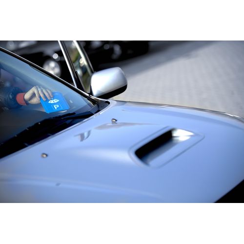 Kunststof 2-in 1 parkeerkaart Teddie