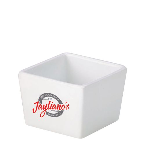 Ceramic Square Dish (6cm) Ceramic Square Dish (6cm)