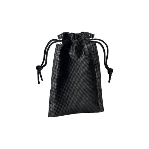 80g/m2 not woven bag with strings, 10 x 14 cm