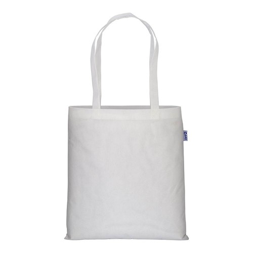 80 g/m2 R-pet shopping bag, long handles 80 g/m2 R-pet shopping bag, long handles