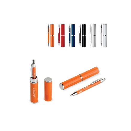 Aluminum ball pen in a tube