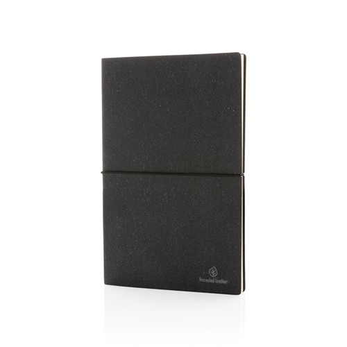 A5 GRS recycled leather notebook A5 GRS recycled leather notebook