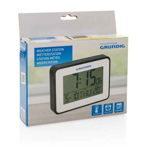 Grundig weatherstation alarm and calendar Grundig weatherstation alarm and calendar