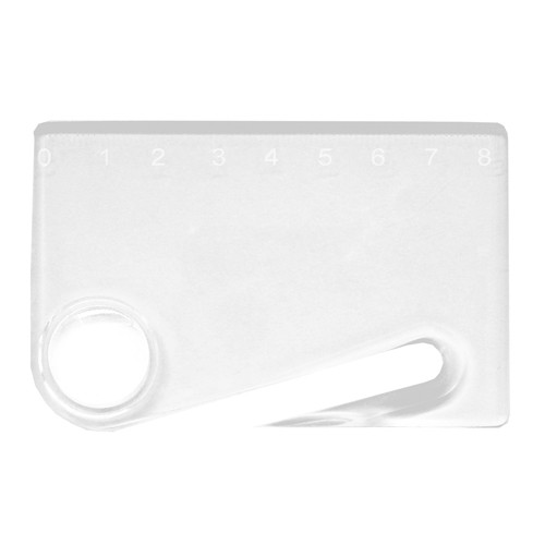 Regla abrecartas con lente Payat