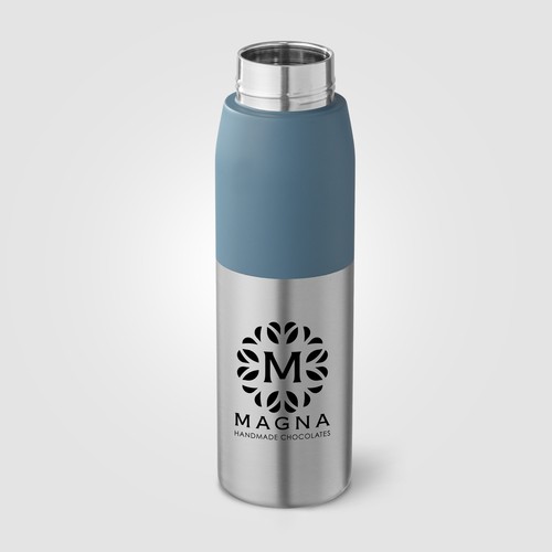 Borealis Recycled Stainless Steel Twist Lid Bottle - 650 ml Borealis Recycled Stainless Steel Twist Lid Bottle - 650 ml