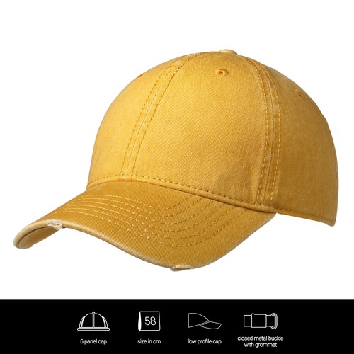 Washed Pigment Dyed Cap Washed Pigment Dyed Cap