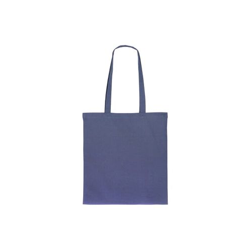 Schoudertas biologisch katoen kleur lang 140g/m² 38x42 cm