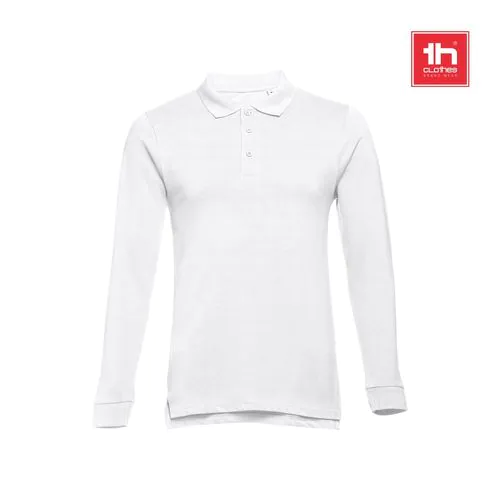 THC BERN WH 3XL. Polo a manica lunga da uomo THC BERN WH 3XL. Polo a manica lunga da uomo