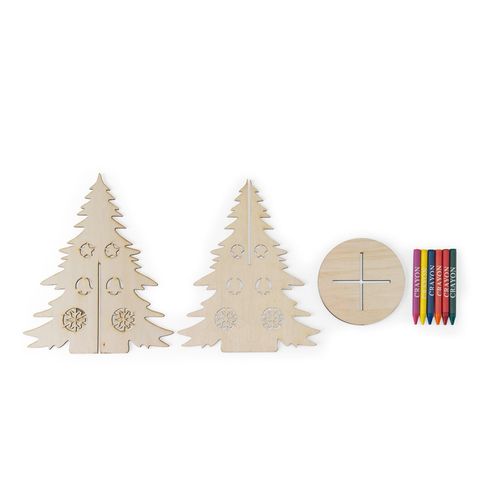 PINERY. Collapsible wooden Christmas tree to colour PINERY. Collapsible wooden Christmas tree to colour