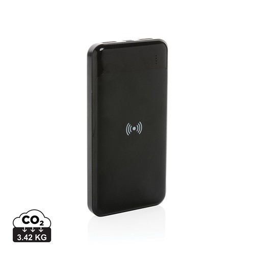 Powerbank 8000 mAh avec induction en plastique recyclé RCS Powerbank 8000 mAh avec induction en plastique recyclé RCS