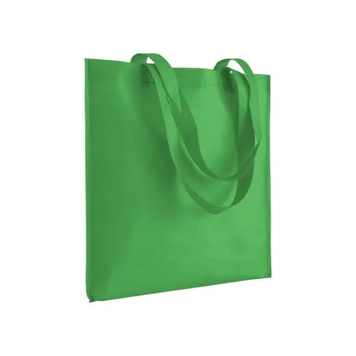 Heat-sealed 70 g/m2 non-woven fabric shopping bag, long handles