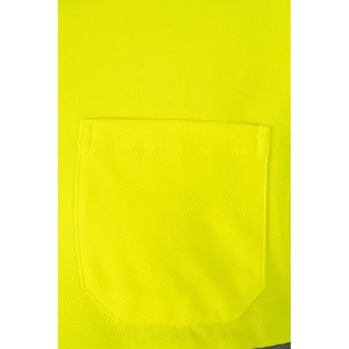 VL PLUTO. Polo bicolore piqué (150g/m²) con maniche lunghe, in cotone (55%) e poliestere (45%)