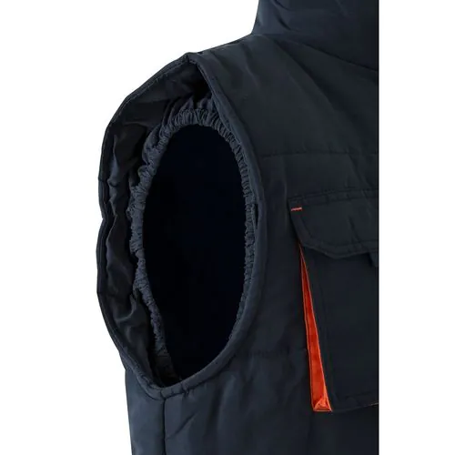 VL NERGAL. Padded vest, two-tone, multi-pocket (120g/m²), in polyester (100%) VL NERGAL. Padded vest, two-tone, multi-pocket (120g/m²), in polyester (100%)