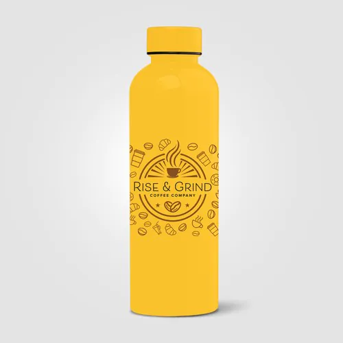 Gourde Norden, rPET brillant, monochrome, étanche - 680 ml Gourde Norden, rPET brillant, monochrome, étanche - 680 ml