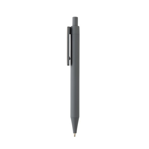 Stylo en ABS recyclé GRS avec clip en bambou