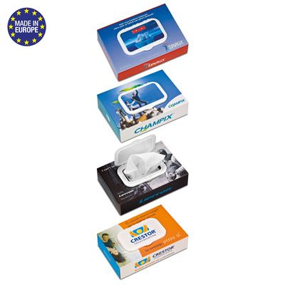 Traval box with 20 wipes