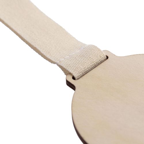 Basswood medal Koa Basswood medal Koa