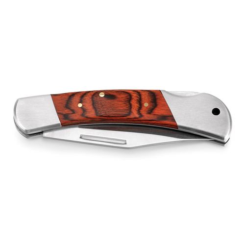 FALCON II. Pocket knife in stainless steel and wood FALCON II. Pocket knife in stainless steel and wood