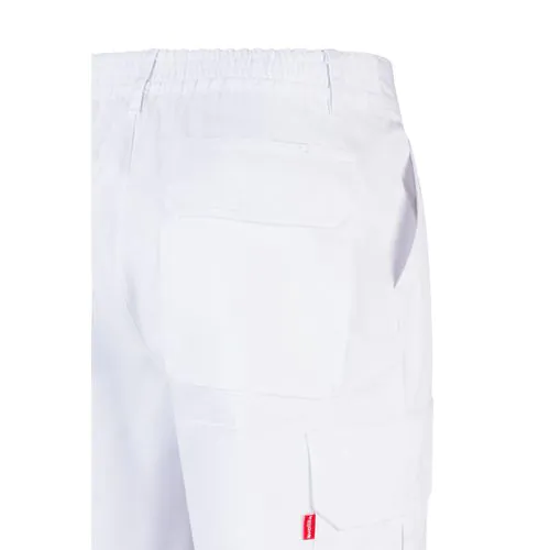 VL CHIONE. Bermuda sergé, multipoches (200g/m²), en coton (35%) et polyester (65%)
