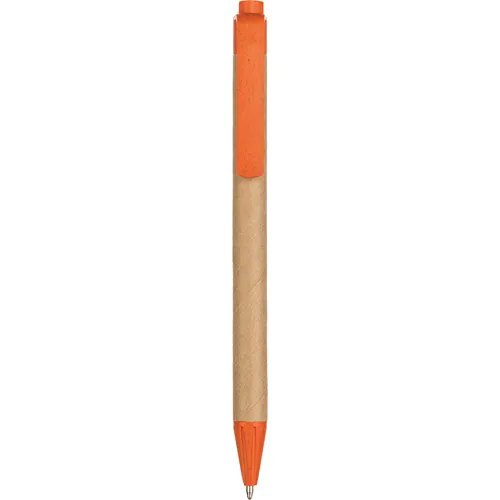 BALLPOINT PEN IN RECYCLED CARDBOARD AND WHEAT STRAW + ABS BALLPOINT PEN IN RECYCLED CARDBOARD AND WHEAT STRAW + ABS