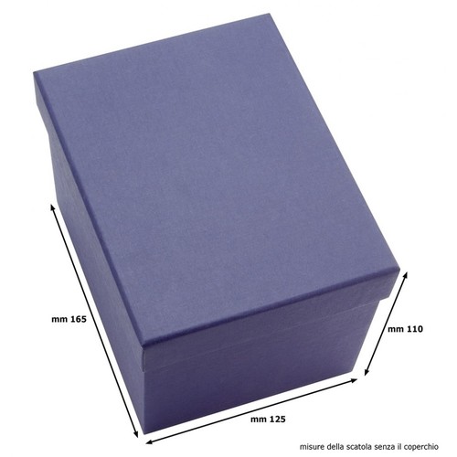 GLOBO MONDO BLU VETRO - d=80 / h 115 mm