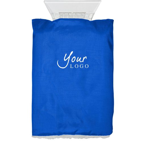 ABS ice scraper and polyester glove Doris