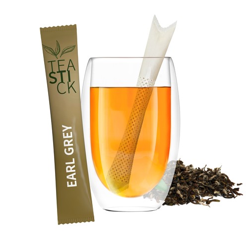 TeaStick - Thé Noir Earl Grey - Design Individuel TeaStick - Thé Noir Earl Grey - Design Individuel