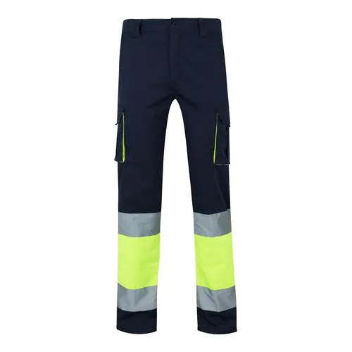 VL ZEUS LARGE. Two-tone, multi-pocket stretch trousers (240g/m²), in cotton (46%), EME (38%) and polyester (16%) VL ZEUS LARGE. Two-tone, multi-pocket stretch trousers (240g/m²), in cotton (46%), EME (38%) and polyester (16%)