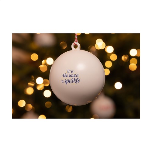 Christmas Bauble Ø7cm Recycled PP Box - Made in Europe