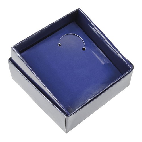 BOX CARTONCINO BLU -90X90X35 MM BOX CARTONCINO BLU -90X90X35 MM