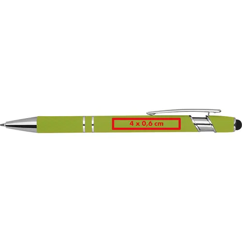 Penna a sfera in plastica con funzione touch HERMANN