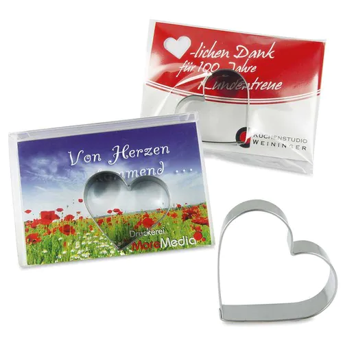 Baking-shape in a box - winter - Heart Baking-shape in a box - winter - Heart