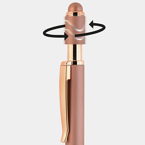PENNA A SFERA TOUCH SCREEN CON ANTISTRESS FIDGET SPINNER E REFILL BLU