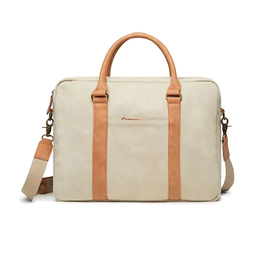 Borsa porta PC VINGA Bosler in canvas riciclato RCS Borsa porta PC VINGA Bosler in canvas riciclato RCS