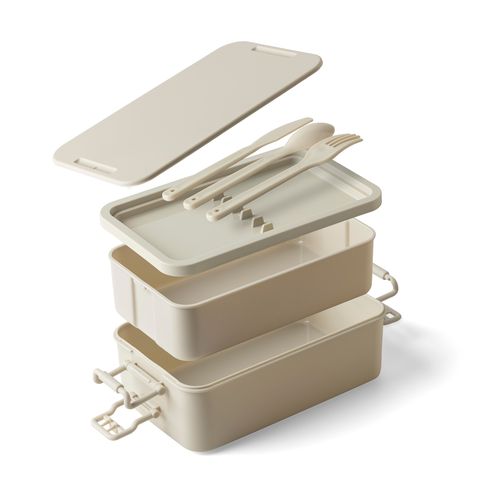 Lunch box double compartiments en PP Siena